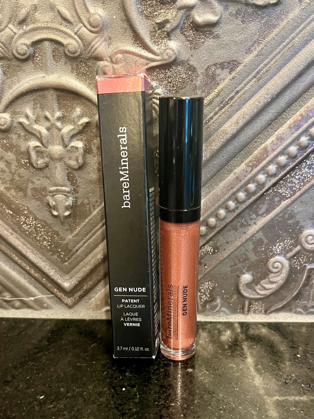 bareMinerals Gen Nude Patent Lip Lacquer - Rubellite
